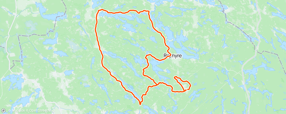 Map of the activity, Rolig tur med Pappa 🤙