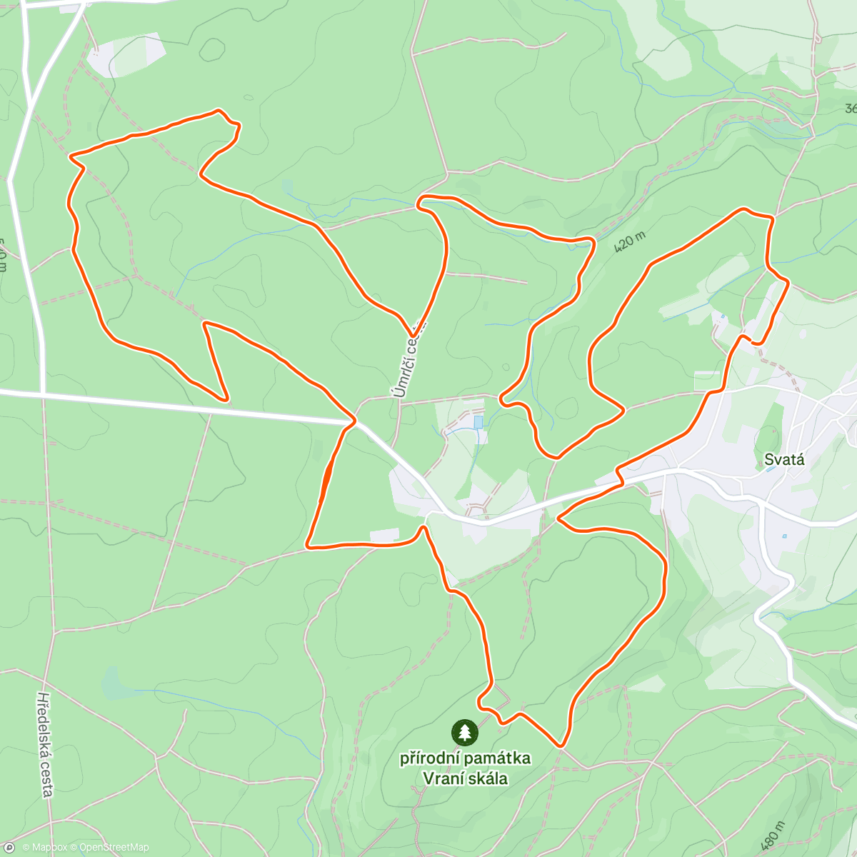 Map of the activity, Audience u pana sladka