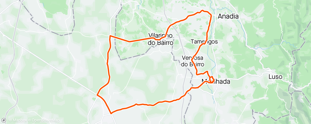 Map of the activity, Lusitano a sentir-se Top🔥🔥🔥