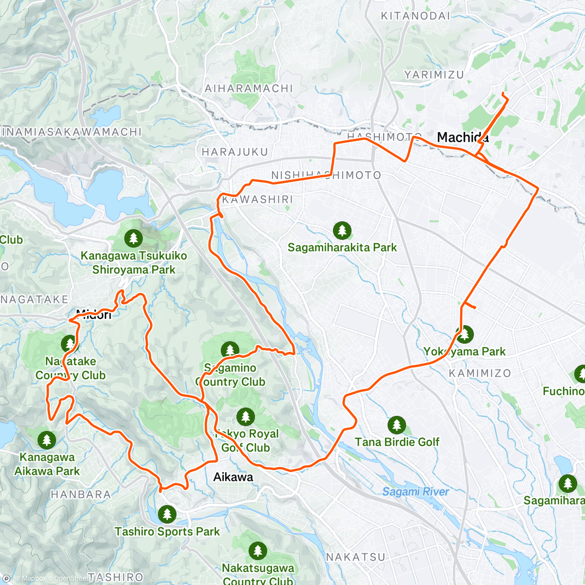 Map of the activity, 朝活