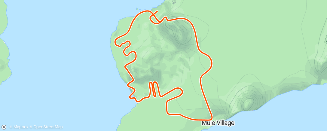 Map of the activity, Zwift - Group Ride: DIRT Road DWGZ Endurance - Who let the DAWGZ out?  (C) on Flat Route in Watopia