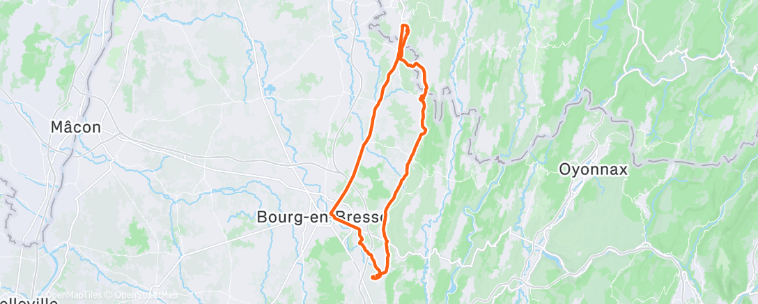 Карта физической активности (Endu)