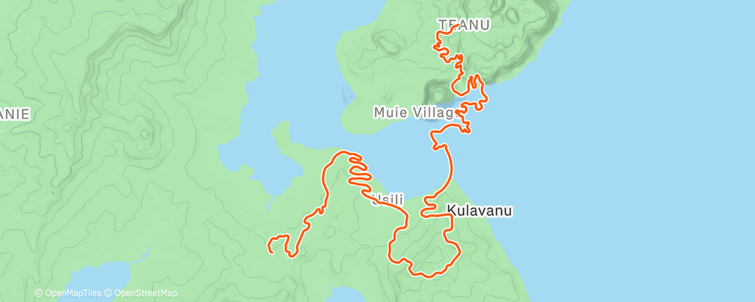 Карта физической активности (Zwift - Double threshold 4x 6 + 10x1 on Quatch Quest in Watopia)