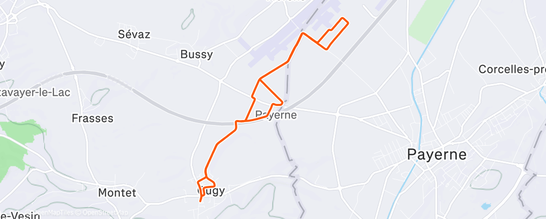 Map of the activity, Se décoller les poumons sur un 20x 30/30’’ 😮‍💨