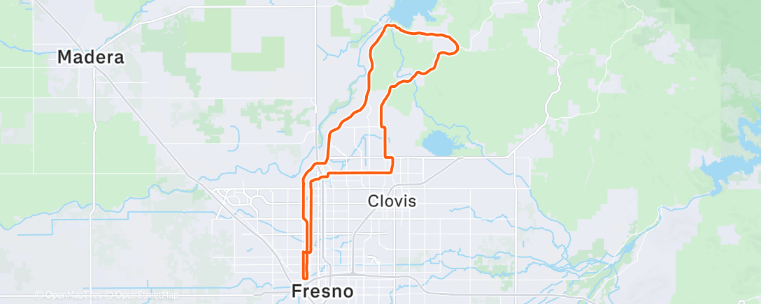 Карта физической активности (Tuesday's Casino Loop)