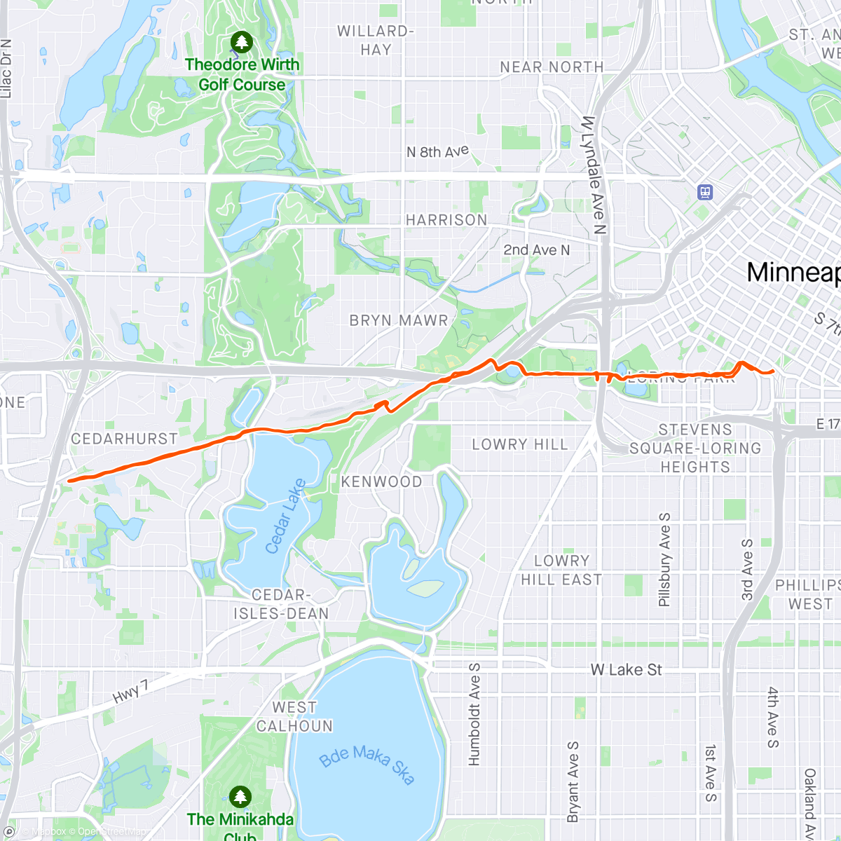 Map of the activity, Minnesota!