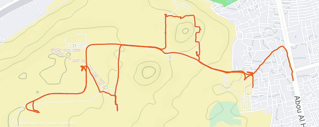 Карта физической активности (Giza 🔺🔺🔺)