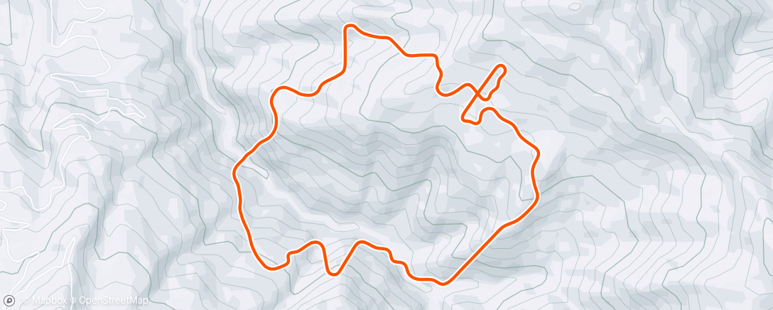 Map of the activity, Zwift - Humango: Cadence spin-ups on Croissant in France