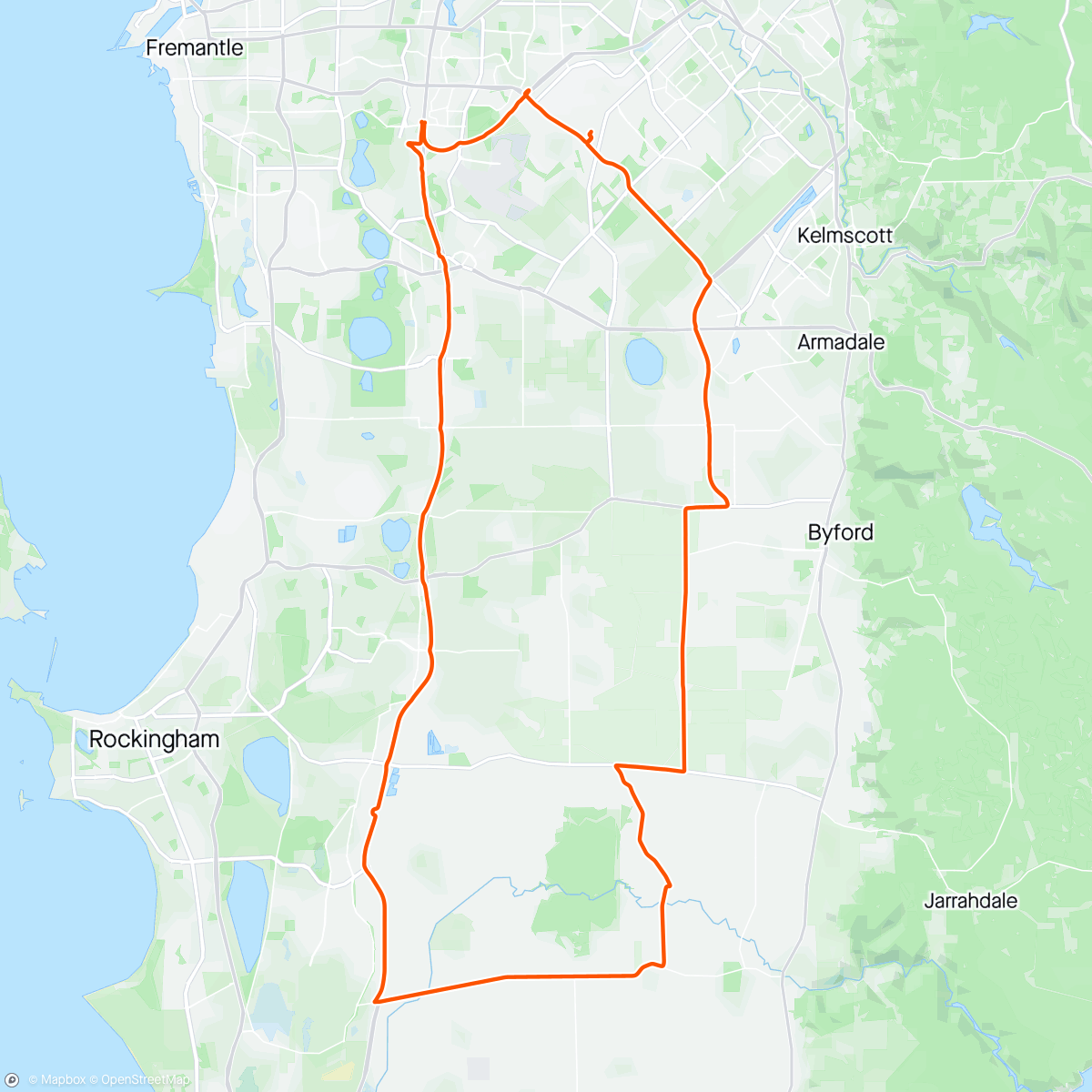Map of the activity, 🌳 Tree Tunnel Loop