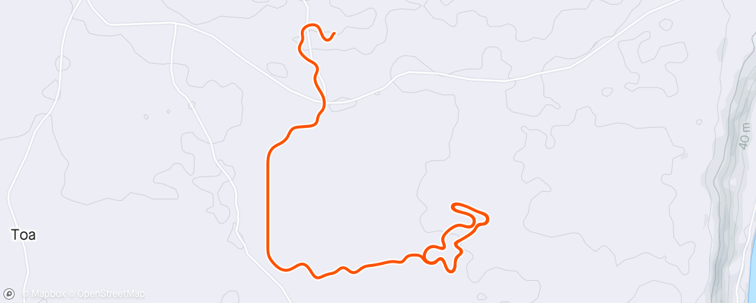 Map of the activity, Zwift - Mangrove Circuit Rebel Route in Makuri Islands