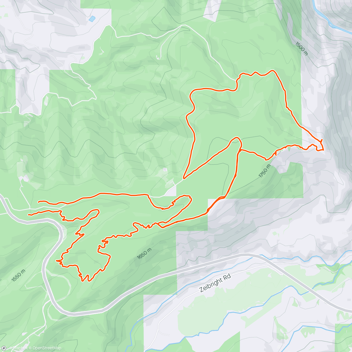 Mapa de la actividad (McLovin’ moto trails with engine delete)