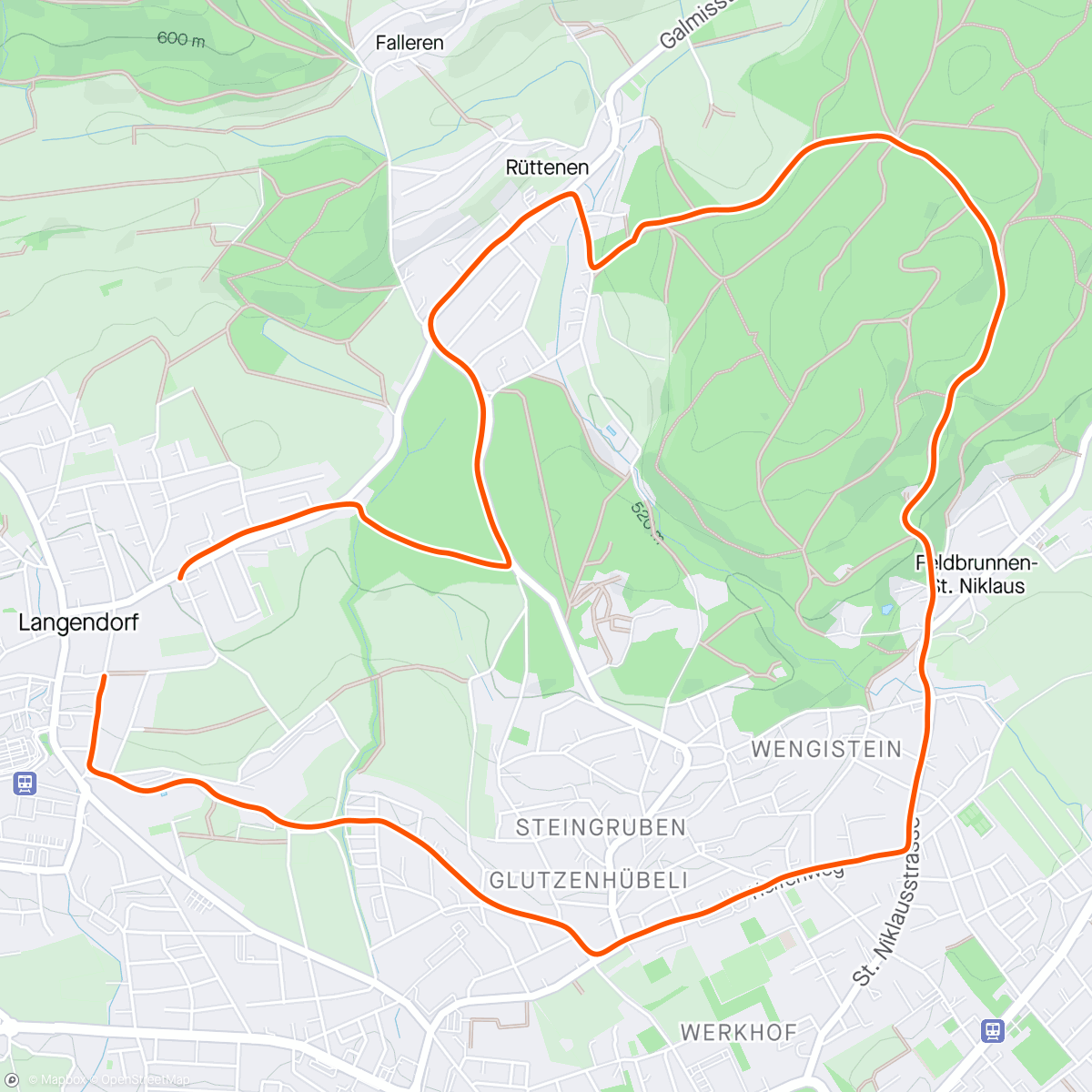 Map of the activity, Fat and slow