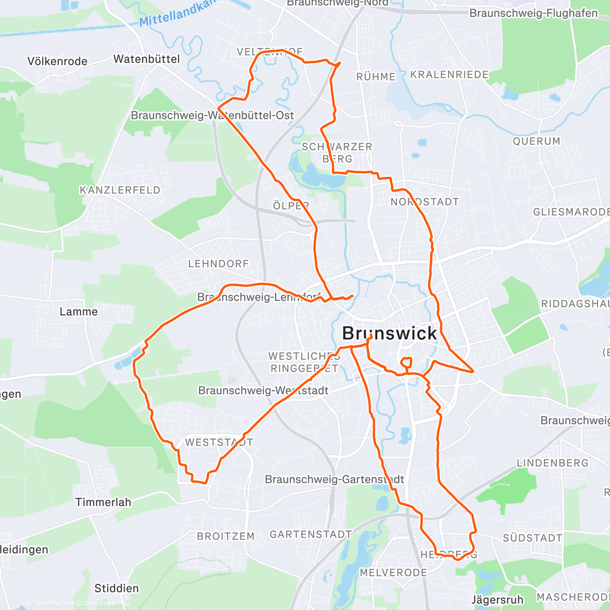 Map of the activity, Vogel 🐦