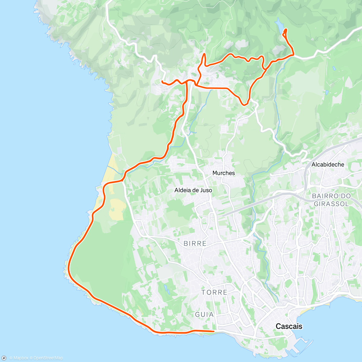 Map of the activity, OU 5x9’