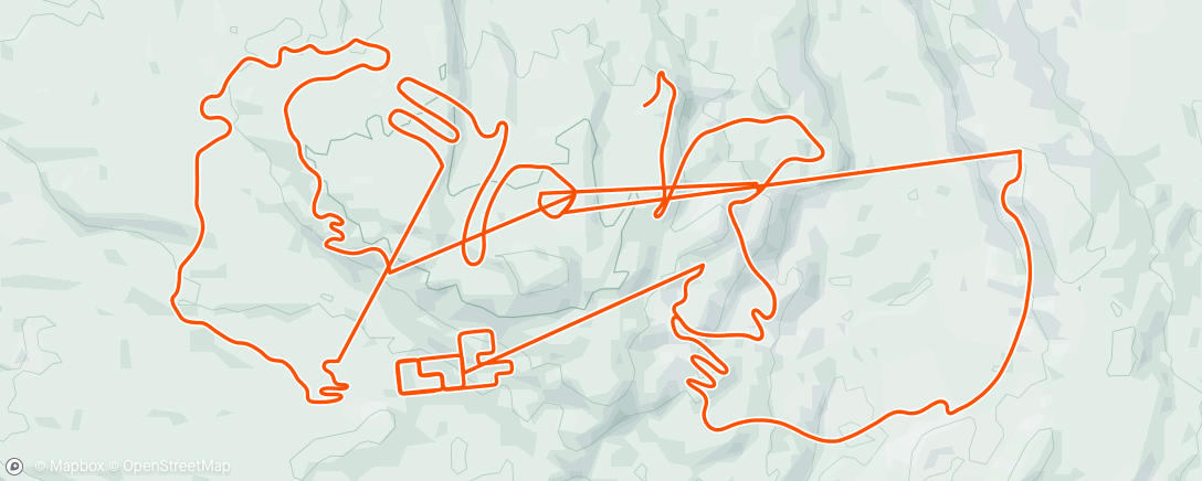 Carte de l'activité TrainingPeaks Virtual - A Hilly Day Out