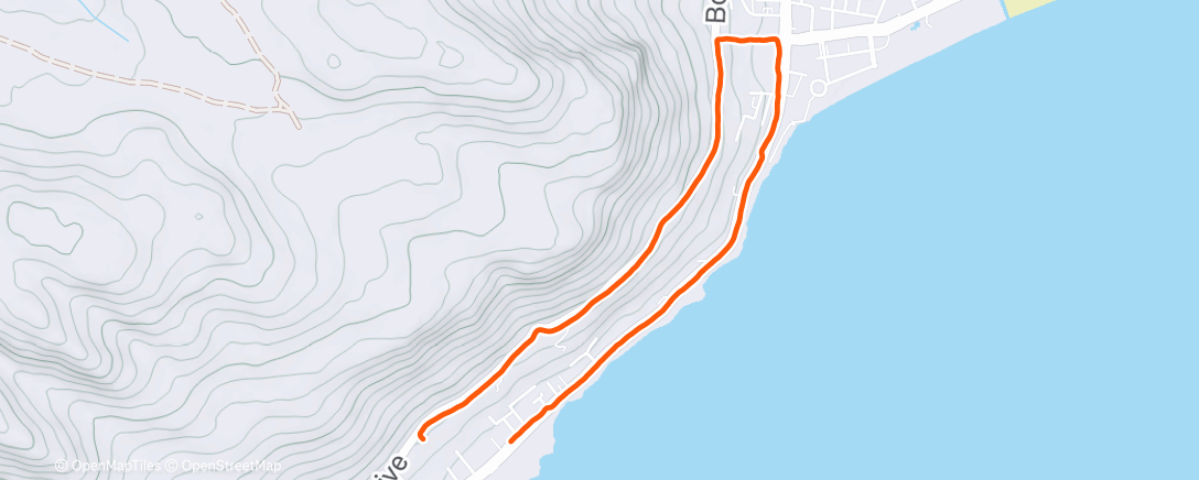 Карта физической активности (Morning Run)