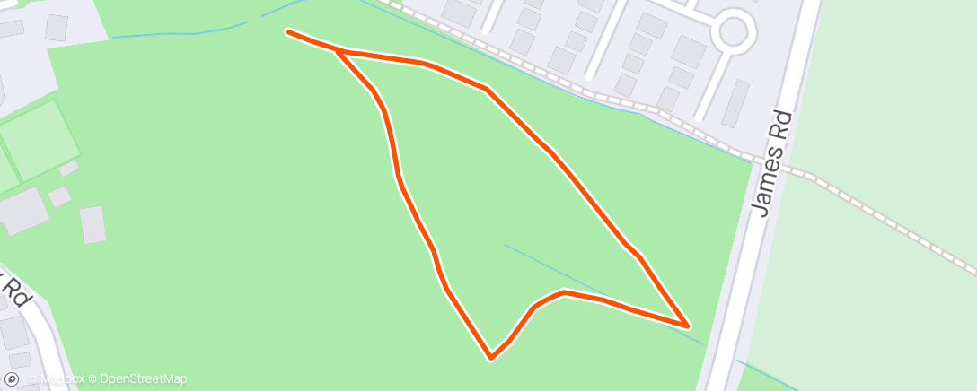 Map of the activity, The normal fetch and walk