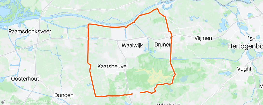 Map of the activity, Voor t werk 💨🌞💨🌞