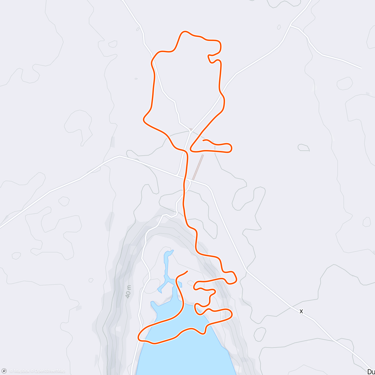 Map of the activity, Zwift - Pacer Group Ride: Neokyo All-Nighter in Makuri Islands with Genie