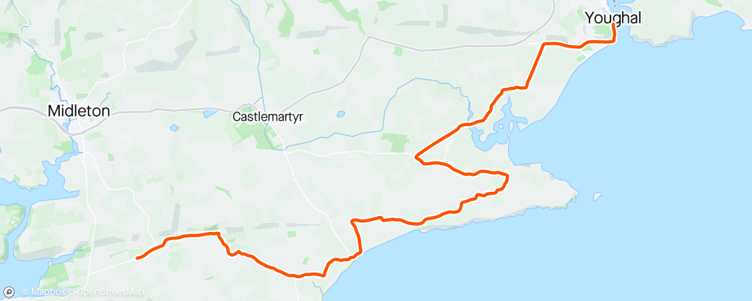 Карта физической активности (FulGaz - IRONMAN 70.3 Ireland Cork)