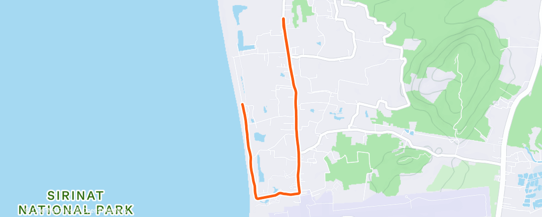 Карта физической активности (Morning Run)