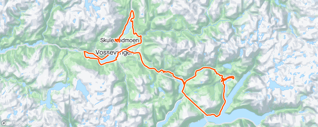 Map of the activity, Tour of Norway 1. etapa