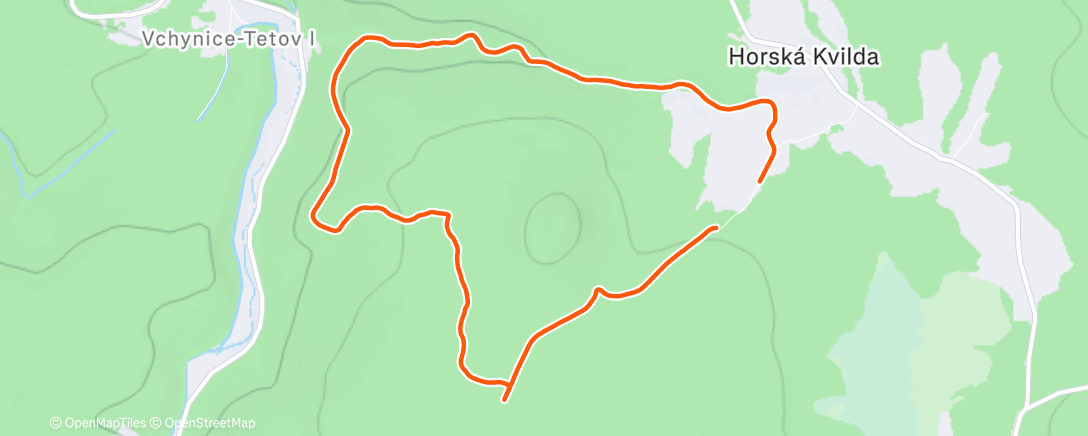 Карта физической активности (Morning Run)