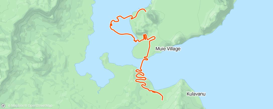 Carte de l'activité Zwift - Ocean Lava Cliffside Loop in Watopia