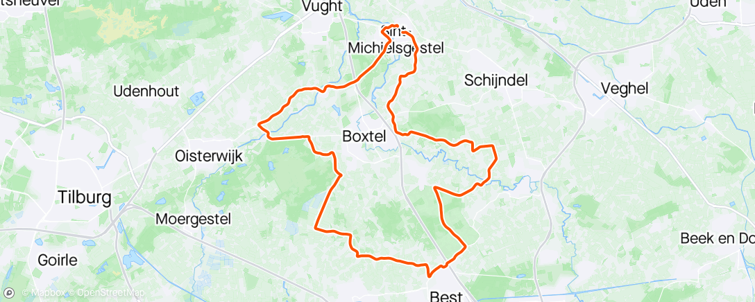 Map of the activity, Rasenberg Ronde ☀️
