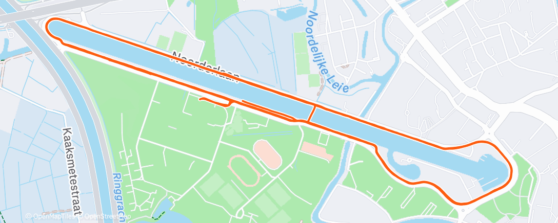 Map of the activity, Scotty’s Project 100K