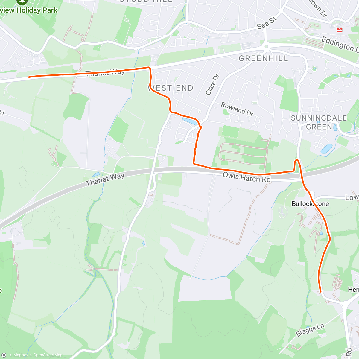 Map of the activity, Recovery Plod