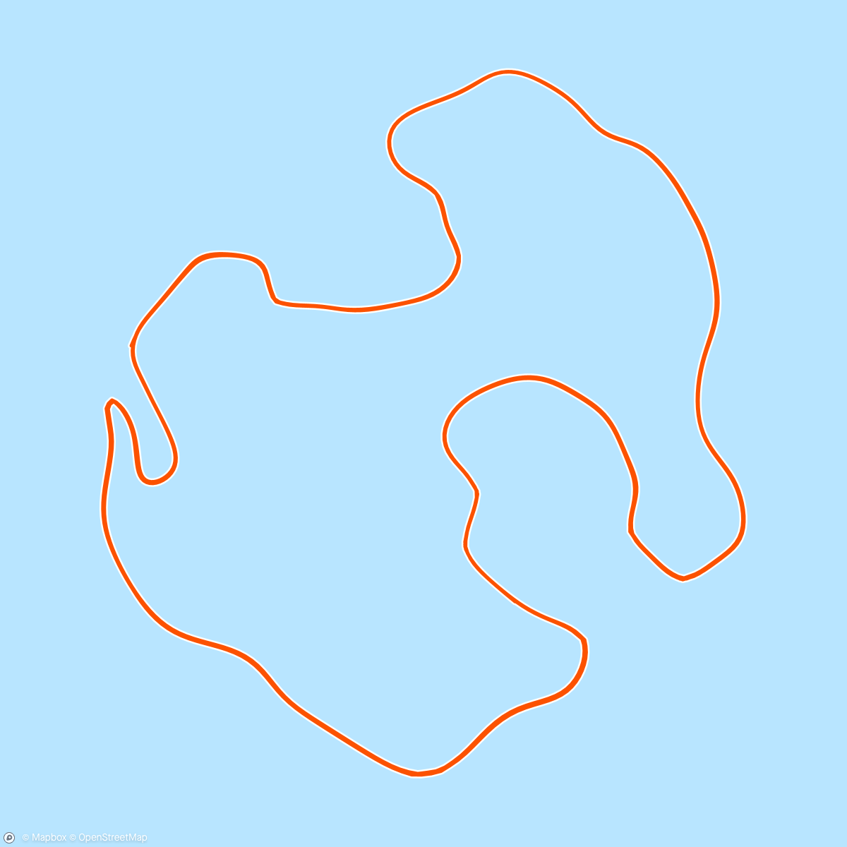 Map of the activity, Zwift - Pacer Group Ride: Volcano Circuit in Watopia with Bernie