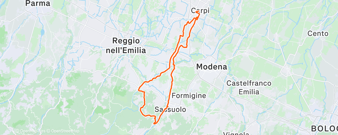 Map of the activity, Grvl... Un bambino al parco giochi!