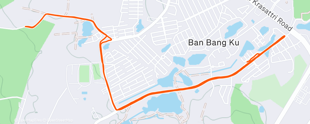 Map of the activity, Goal 8K, that's enough