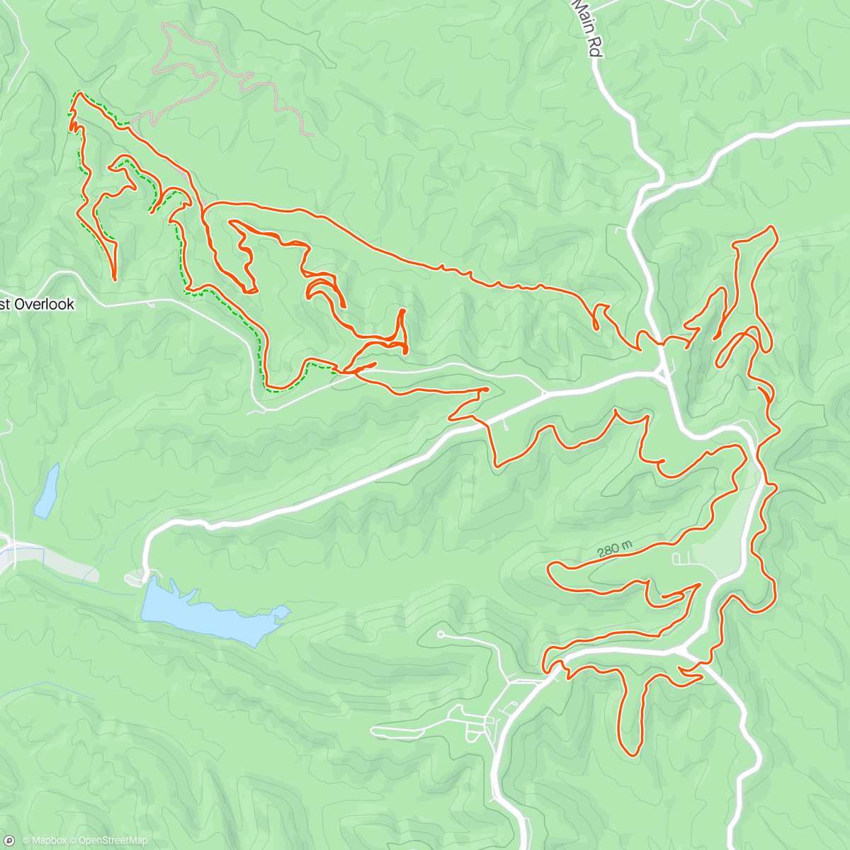 Map of the activity, I, for one, am shocked that I suck at cycling after such high level commitment lately!