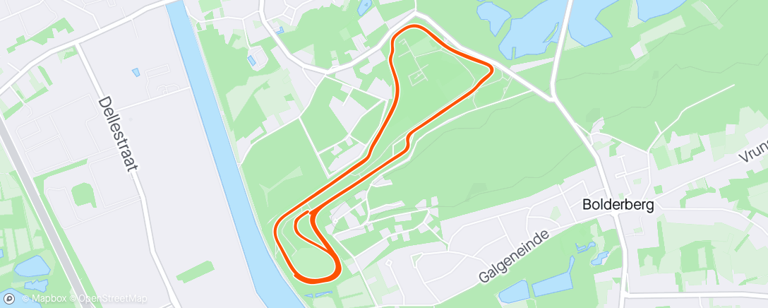Map of the activity, Zolder