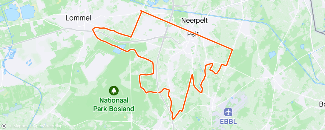 Map of the activity, Neerhoksent