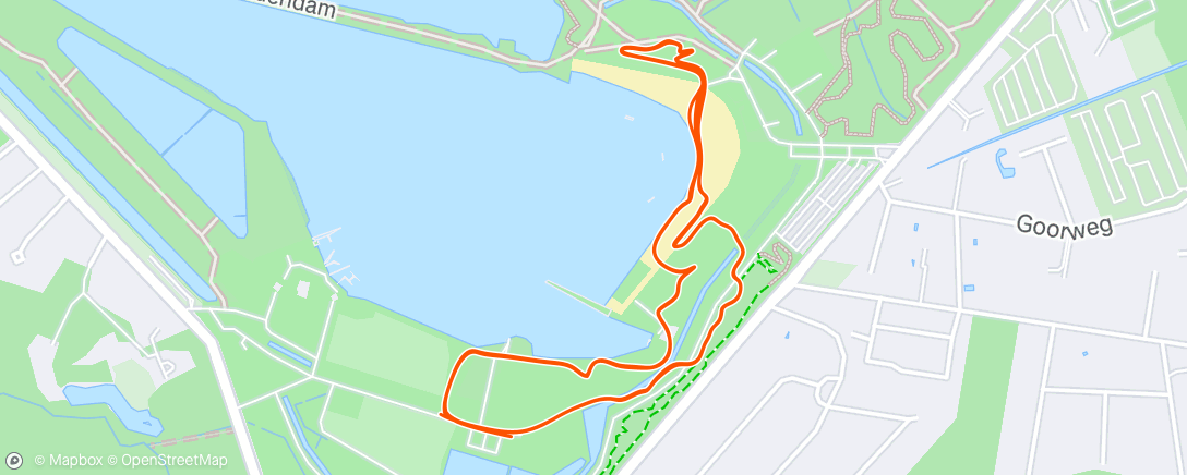 Map of the activity, What the holeshot