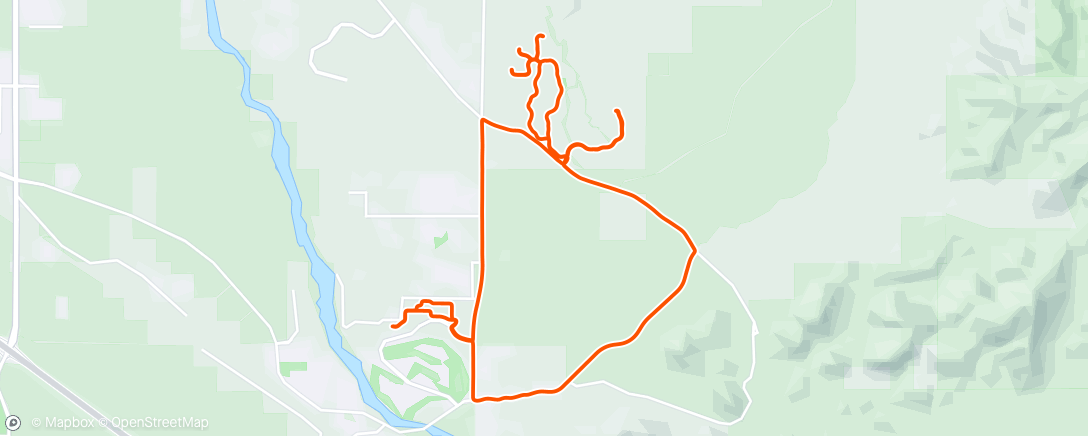 Map of the activity, Vail, AZ. Nice Sunday road bike ride. Clear, breezy, and 74 degrees. Life IS GOOD. 🚴‍♂️👍