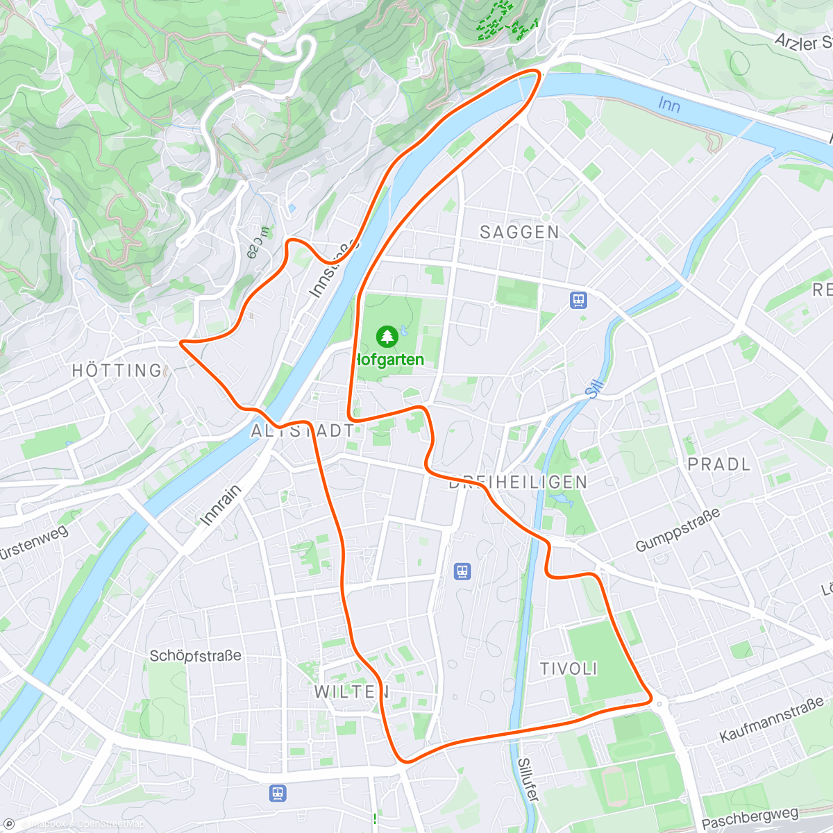 Map of the activity, Zwift - Workout of the Week | Tabata Time in Innsbruck