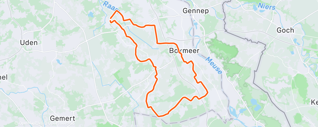 Map of the activity, TW Mill