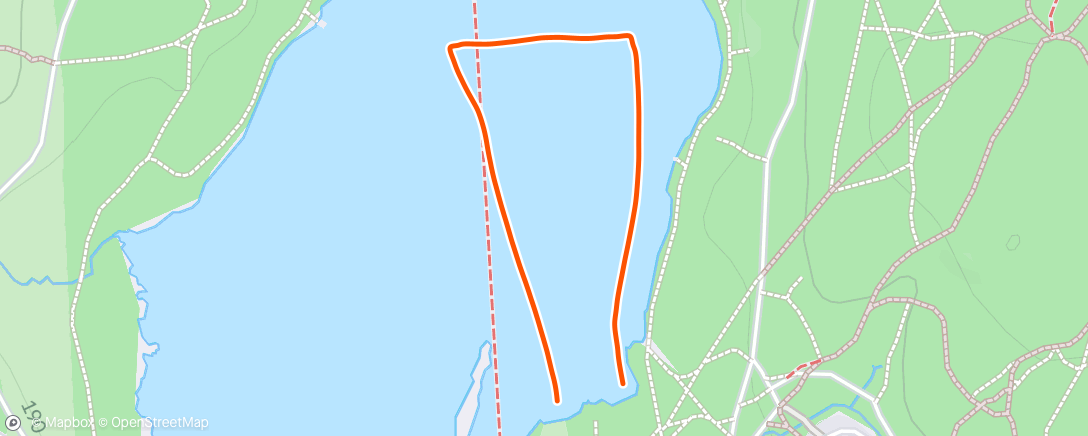 Map of the activity, Oslo Triathlon Stafett DNB Carnegie