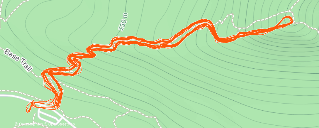 Map of the activity, Pinnacle 10x