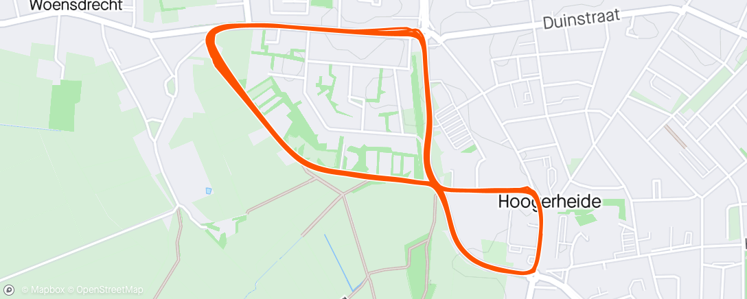 アクティビティ「Hoogerheide 41ste」の地図