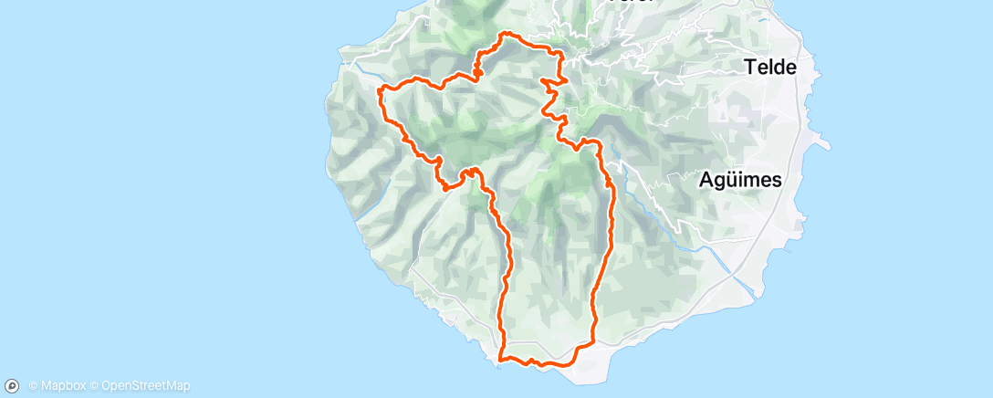 Carte de l'activité Pedalata mattutina