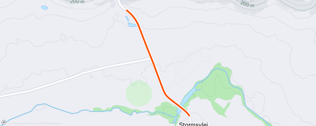 Map of the activity, ROUVY - 7 Minute Cooldown