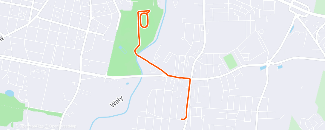 Map of the activity, Rozgrzewka