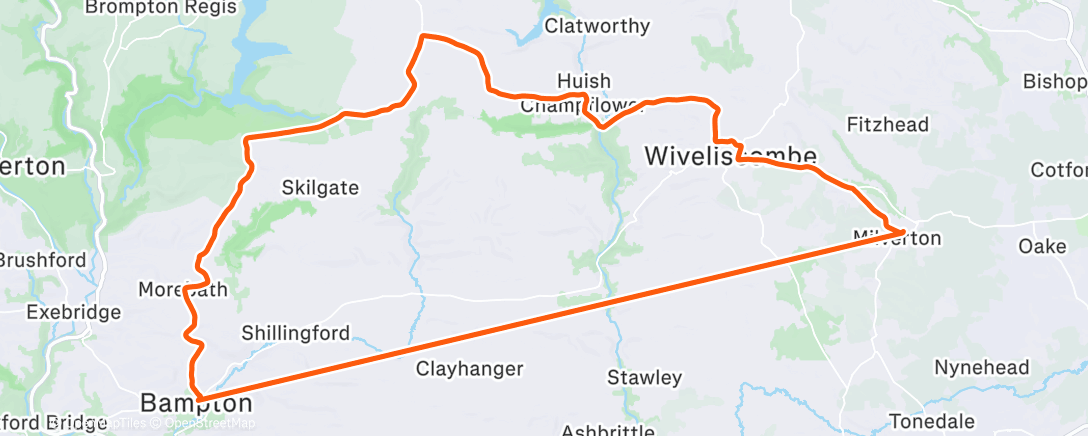 Map of the activity, Above the valley freezing mist