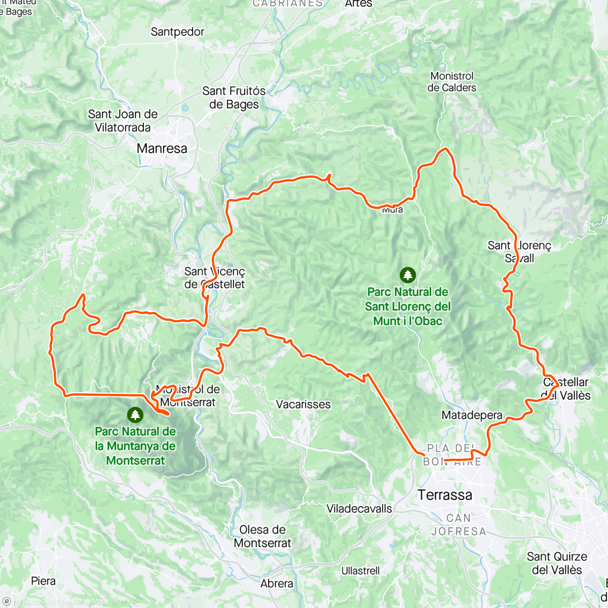 Map of the activity, [V_15] Montserrat