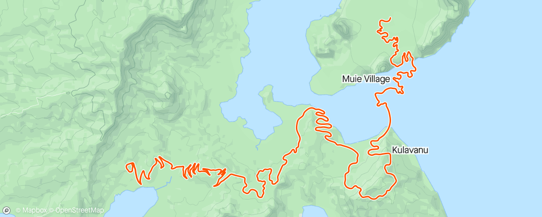 Map of the activity, Zwift - Andrew Randell | Sans Chaine 's Meetup on Quatch Quest in Watopia